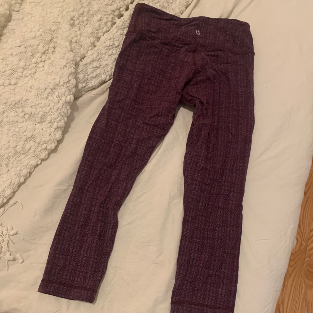 Lululemon cropped leggings